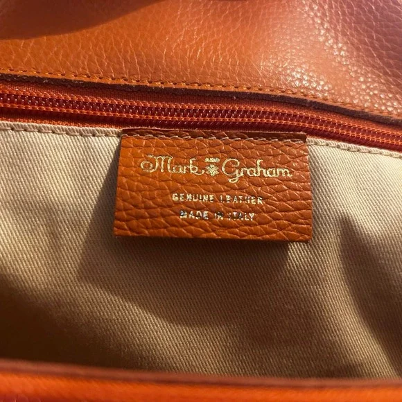 Mark & Graham Bamboo Elisabetta Slouch Handbag - Picture 3 of 12